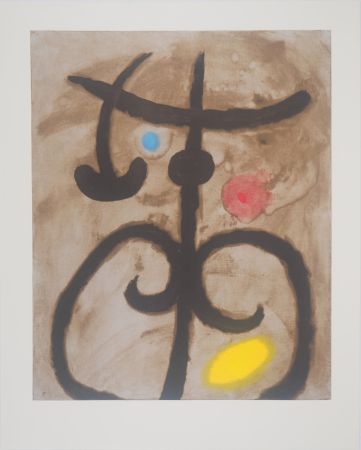Litografía Miró - Soeurs jumelles