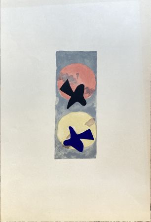 Litografía Braque - Soleil et lune II