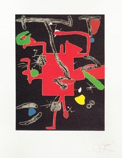 Grabado Miró - Son Abrines