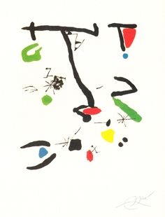 Grabado Miró - Son Abrines