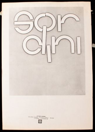 Cartel Sordini - SORDINI