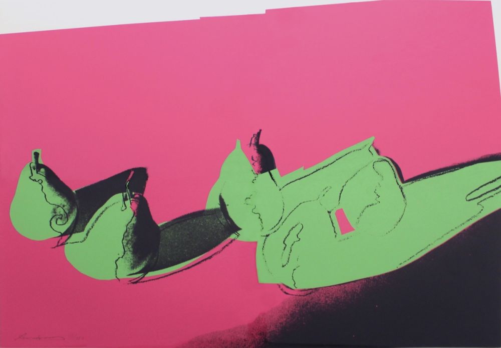 Serigrafía Warhol - Space Fruit: Pears (FS II.203)