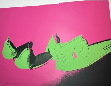 Serigrafía Warhol - Space Fruit: Pears (FS II.203)
