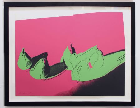 Serigrafía Warhol - Space Fruit: Still Lifes, Pears (FS II.203)
