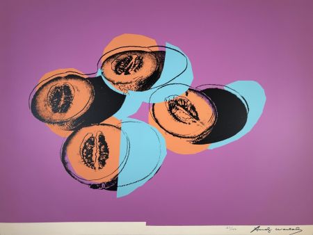 Serigrafía Warhol - Space Fruits: Cantaloupes II, II.198 from the Space Fruits: Still Lifes portfolio