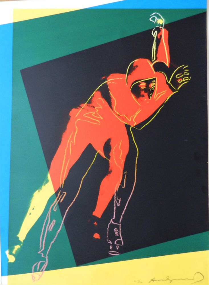 Serigrafía Warhol - Speed Skater