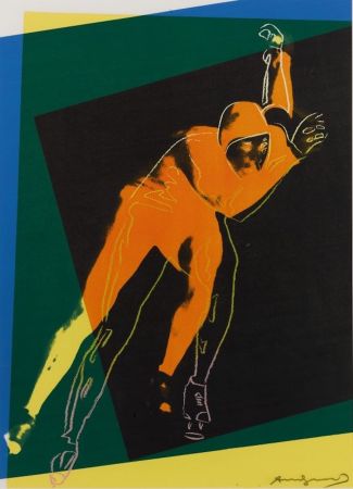 Serigrafía Warhol - Speed Skater (FS II.303)