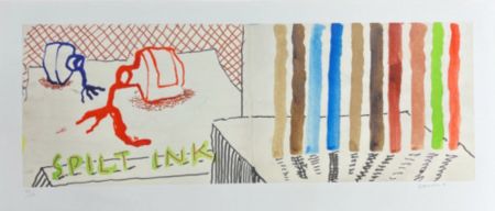 Múltiple Hockney - Spilt Ink with Tests