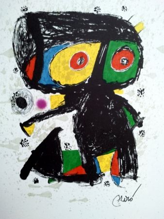Litografía Miró - S/T