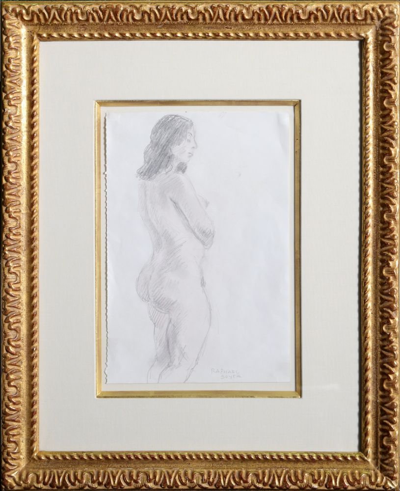 Sin Técnico Soyer - Standing Nude Woman (26)