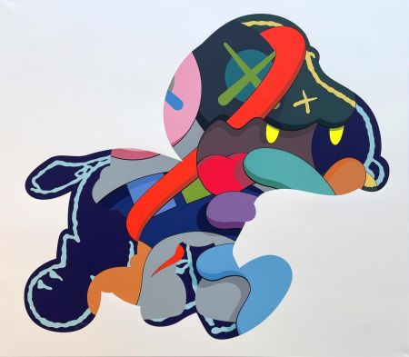 Serigrafía Kaws - Stay Steady