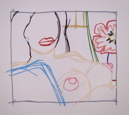 Múltiple Wesselmann - Steel Drawing: From Nude Painting