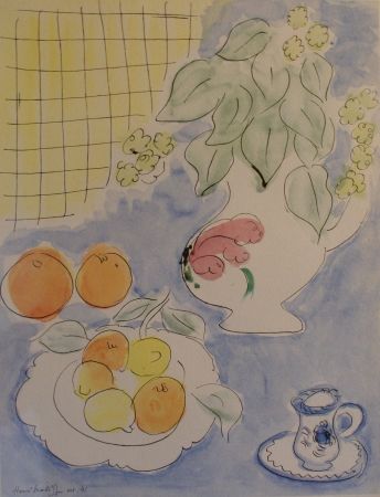 Litografía Matisse - Still life