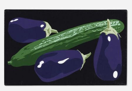 Múltiple Opie - Still Life with Aubergines and Cucumber