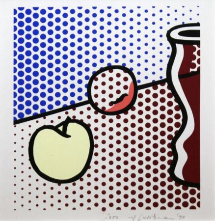 Múltiple Lichtenstein - Still Life with Red Jar