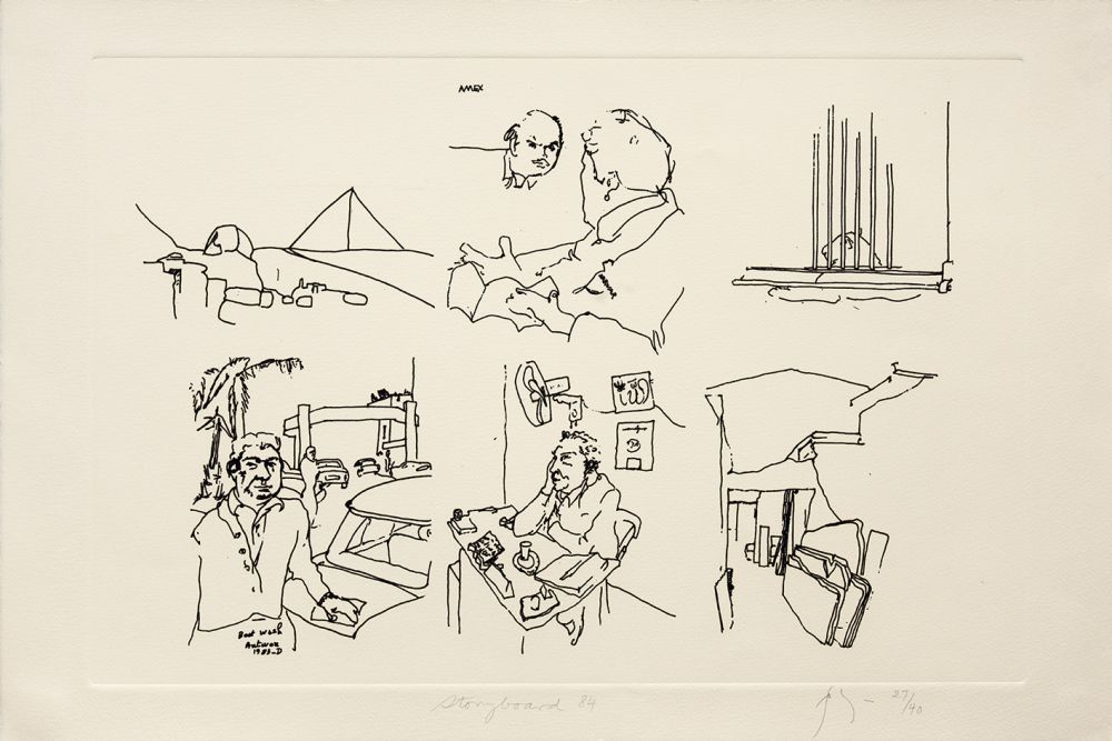 Grabado Flanagan - Storyboard