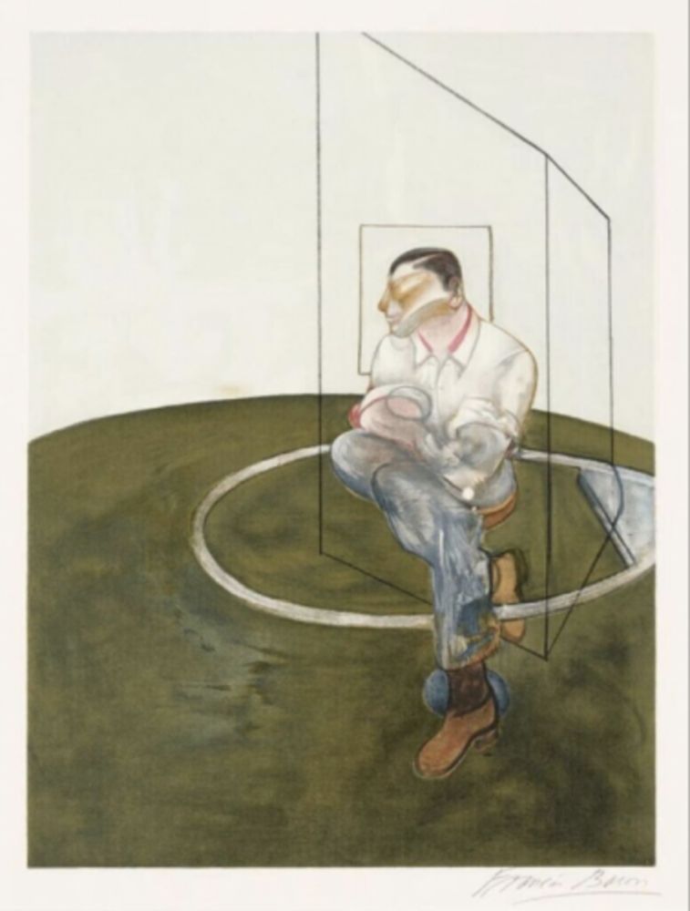 Litografía Bacon - Study for a Portrait of John Edwards