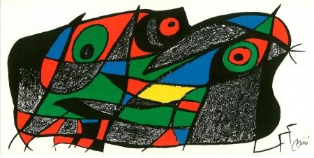 Litografía Miró - Suecia