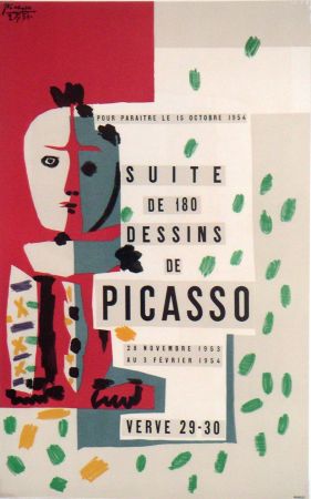 Litografía Picasso - Suite de 180 Dessins de Picasso
