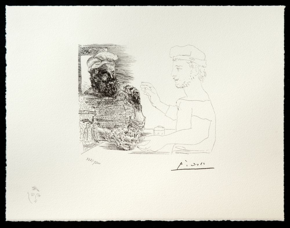 Litografía Picasso (After) - Suite Vollard