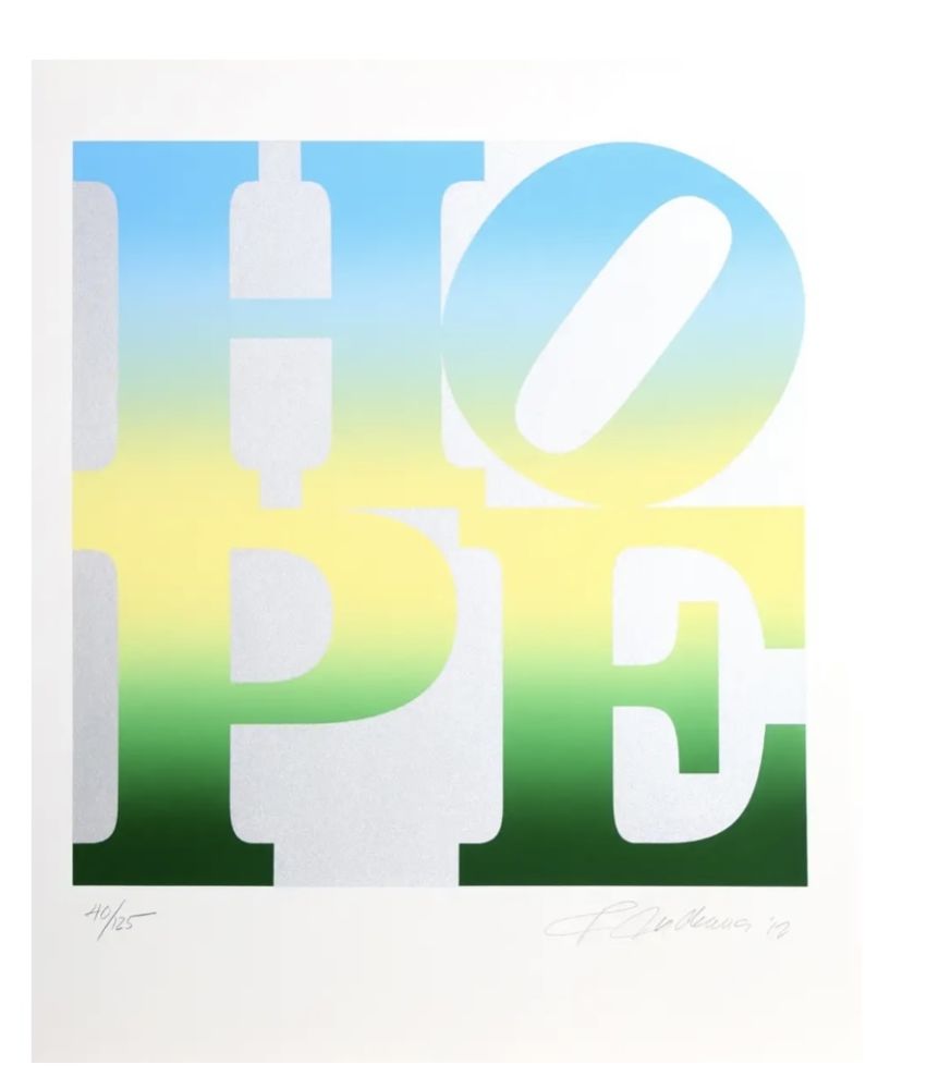Serigrafía Indiana - Summer, from Four Seasons of Hope