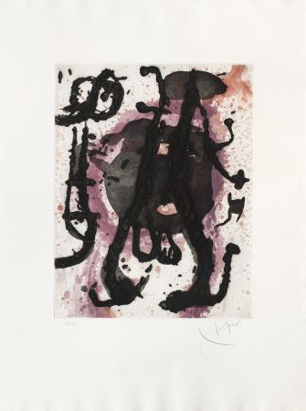 Grabado Miró - Sumo (D. 459)