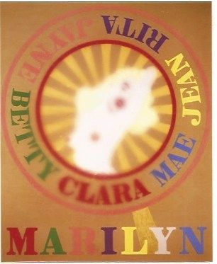 Serigrafía Indiana - Sunburst Marilyn