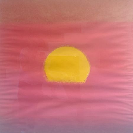 Serigrafía Warhol - Sunset (Purple/Pink/Yellow)