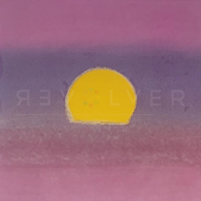 Serigrafía Warhol - Sunset (Purple/Yellow/Pink)