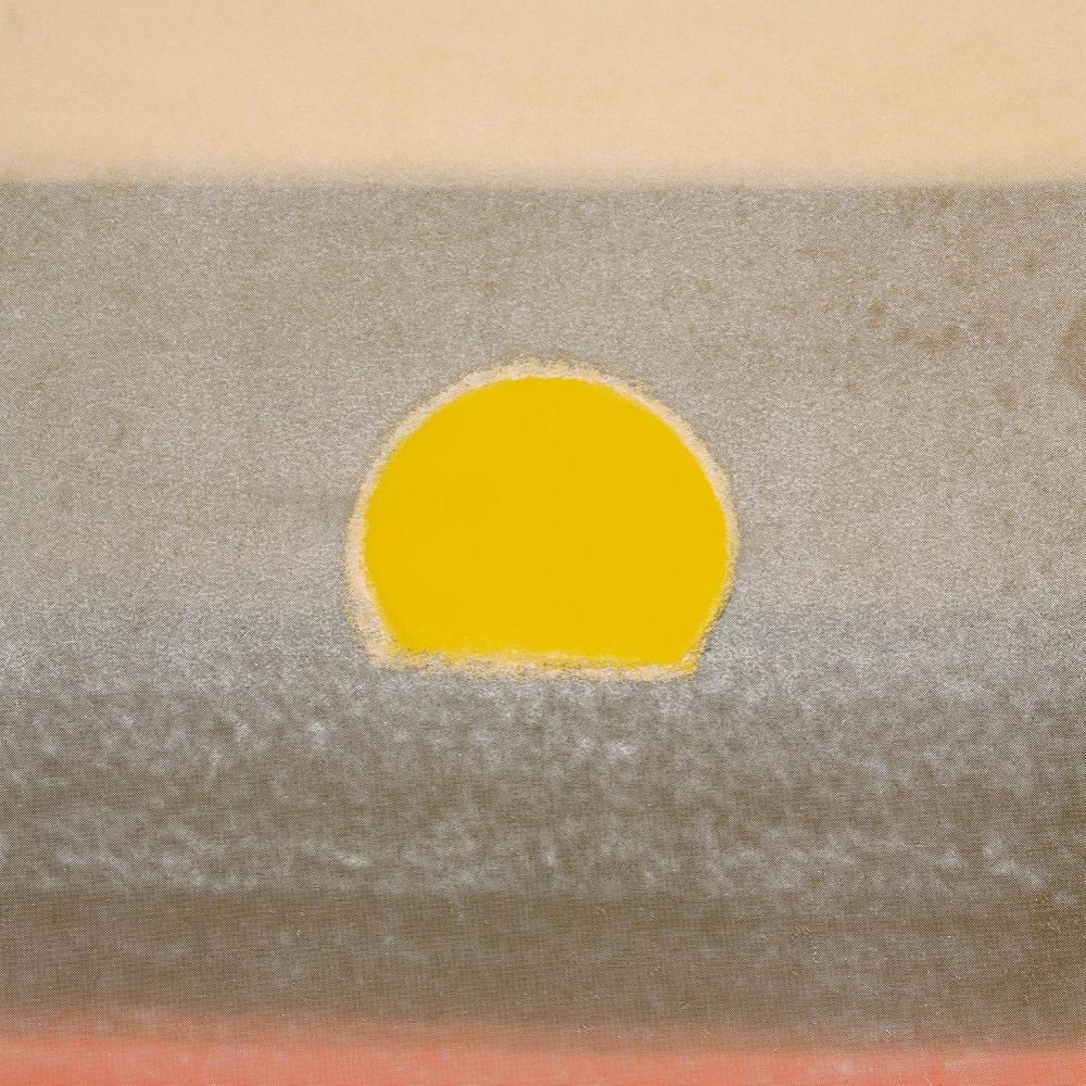 Serigrafía Warhol - Sunset (Yellow)