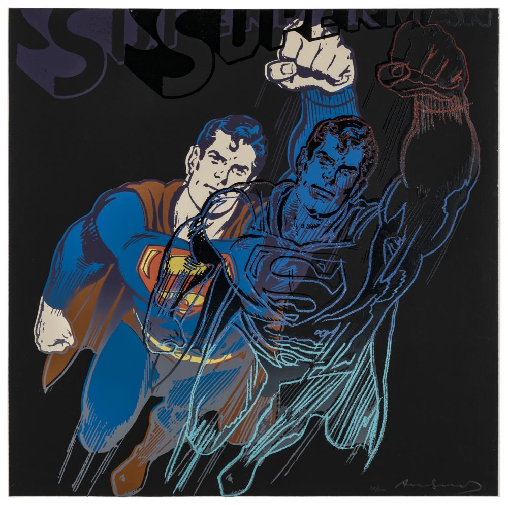 Serigrafía Warhol - Superman (FS II.260)