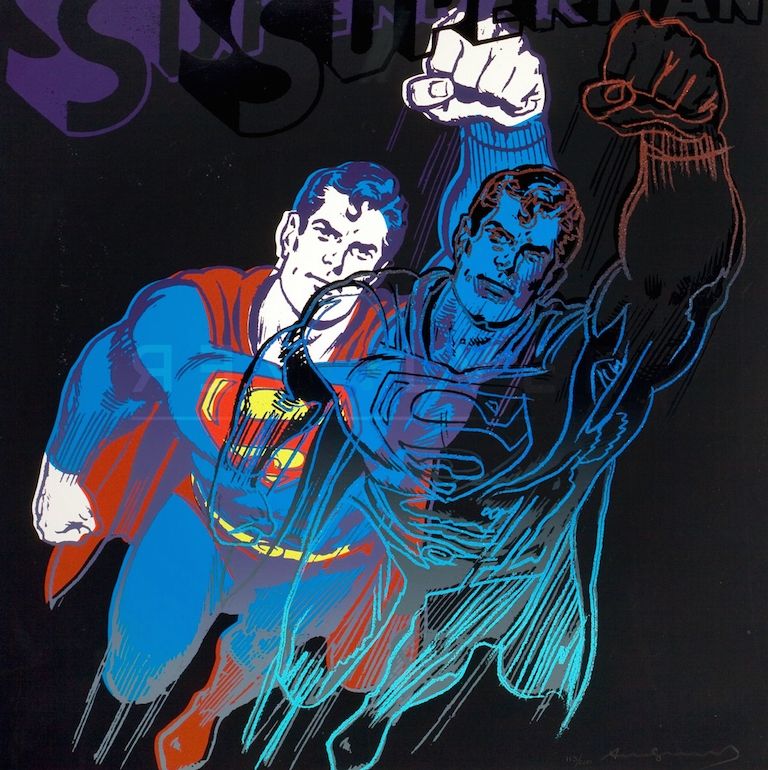 Serigrafía Warhol - Superman (FS II.260)