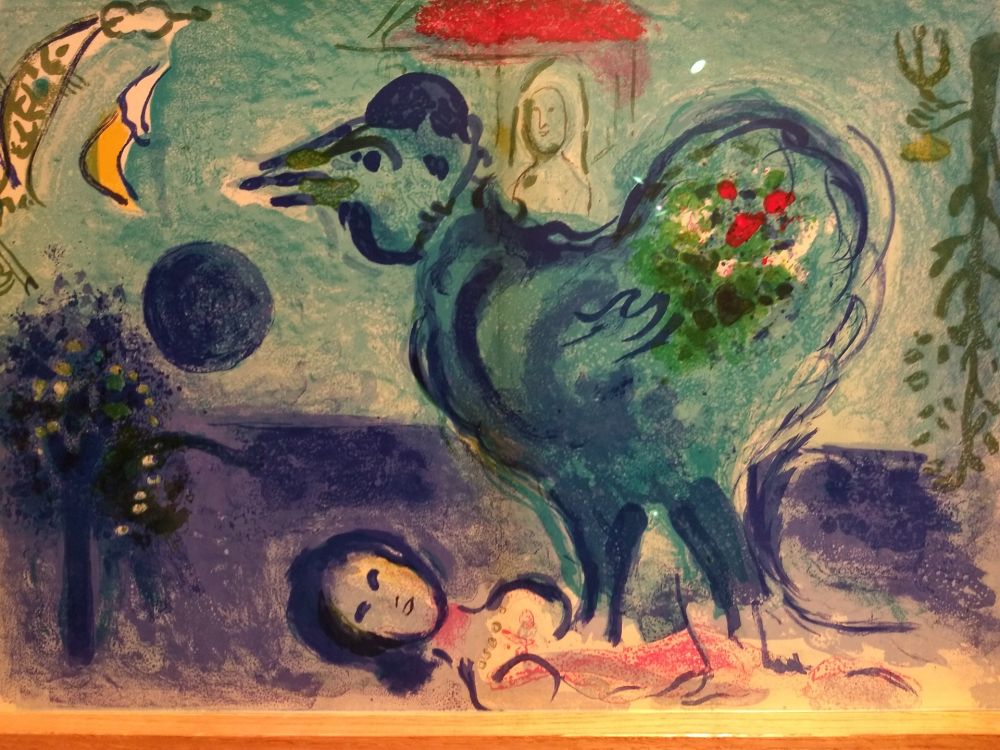 Libro Ilustrado Chagall - Sur quatre murs