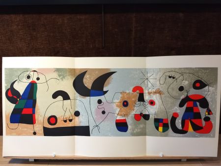Libro Ilustrado Miró - Sur quatre murs