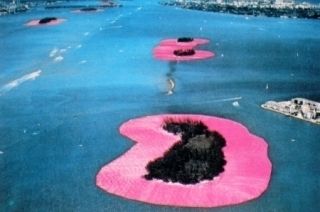 Múltiple Christo - Surrounded Islands, Biscayne Bay, Greater Miami, Florida, 1980-83