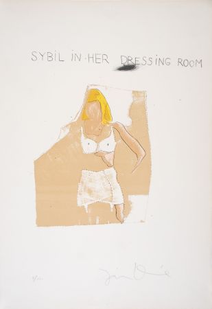 Litografía Dine - Sybil Vane in her Dressing Room