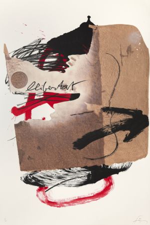 Litografía Tàpies - Séoul