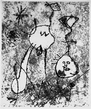 Grabado Miró - Série V