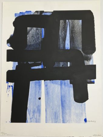 Serigrafía Soulages - Sérigraphie n°2, 1973