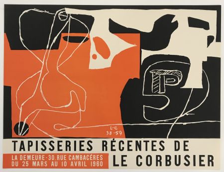 Litografía Le Corbusier - Tapisseries Recentes – The Die is Cast