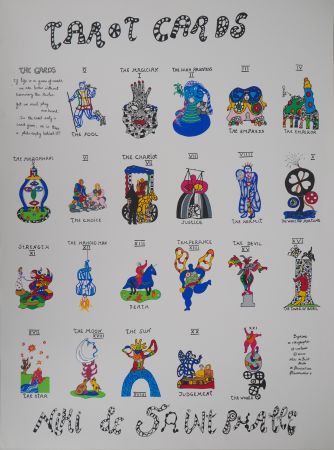 Serigrafía De Saint Phalle - Tarot Cards