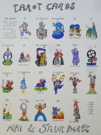 Serigrafía De Saint Phalle - TAROTS CARDS