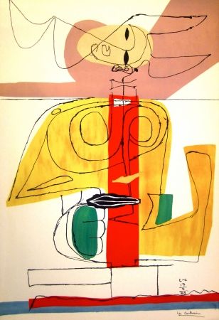 Litografía Le Corbusier - Taurus