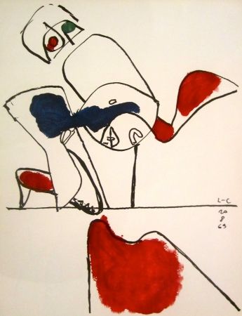 Litografía Le Corbusier - Taurus XVII