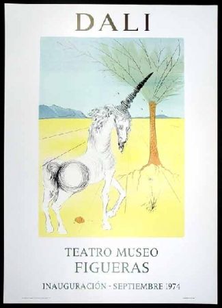 Cartel Dali - Teatro museo Figueras 