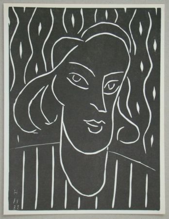 Linograbado Matisse - Teeny, 1938