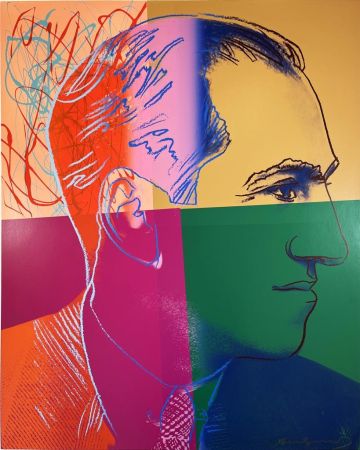 Serigrafía Warhol - Ten Portraits of Jews of the Twentieth Century: George Gershwin II.231