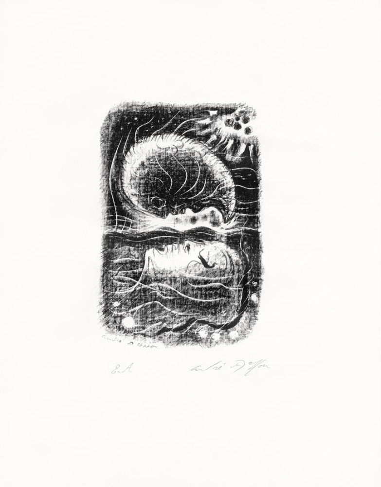 Litografía Masson - Terre sur Terre