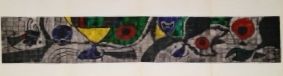 Litografía Miró - Terres de grand feu