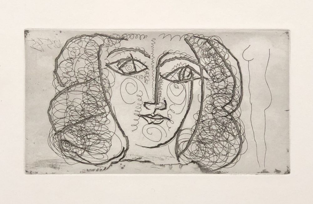 Sin Técnico Picasso -  Tete de femme de face (Small)) 